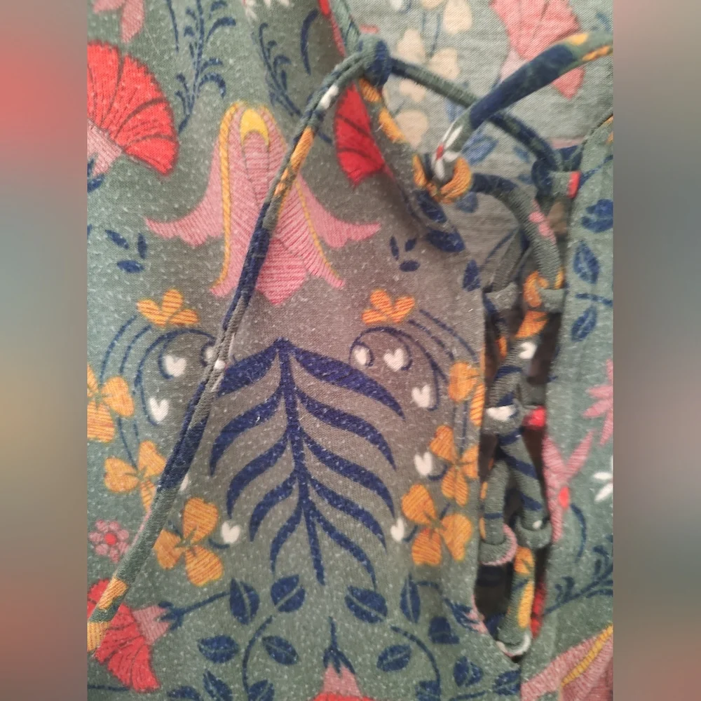 Xhiliration Rare folk print dress - Picture 4 of 9